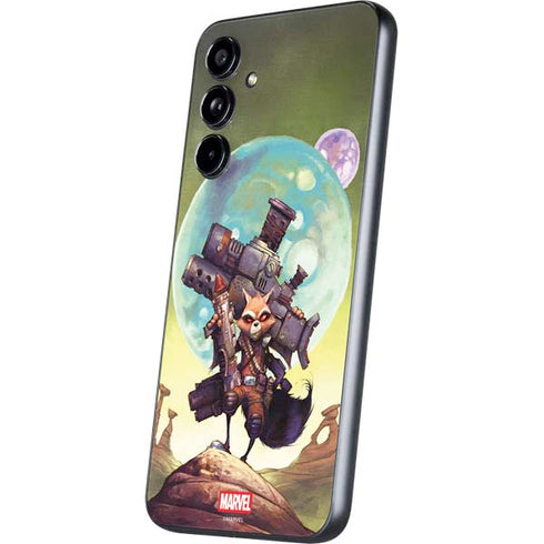 Marvel Rocket Raccoon Armored Arsenal Galaxy A54 5G Skin